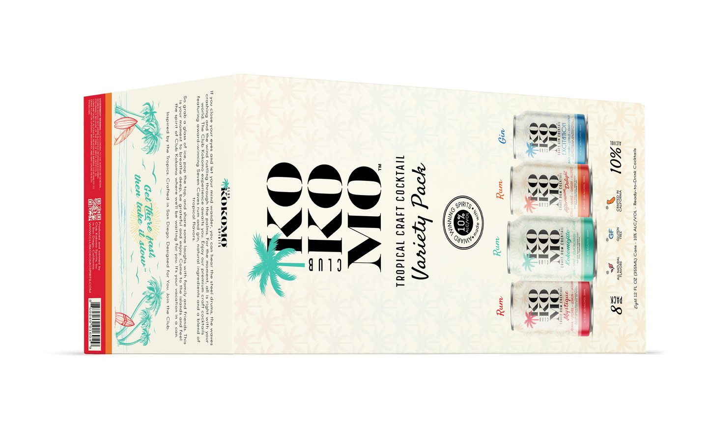 Club Kokomo Variety Pack 8-pack