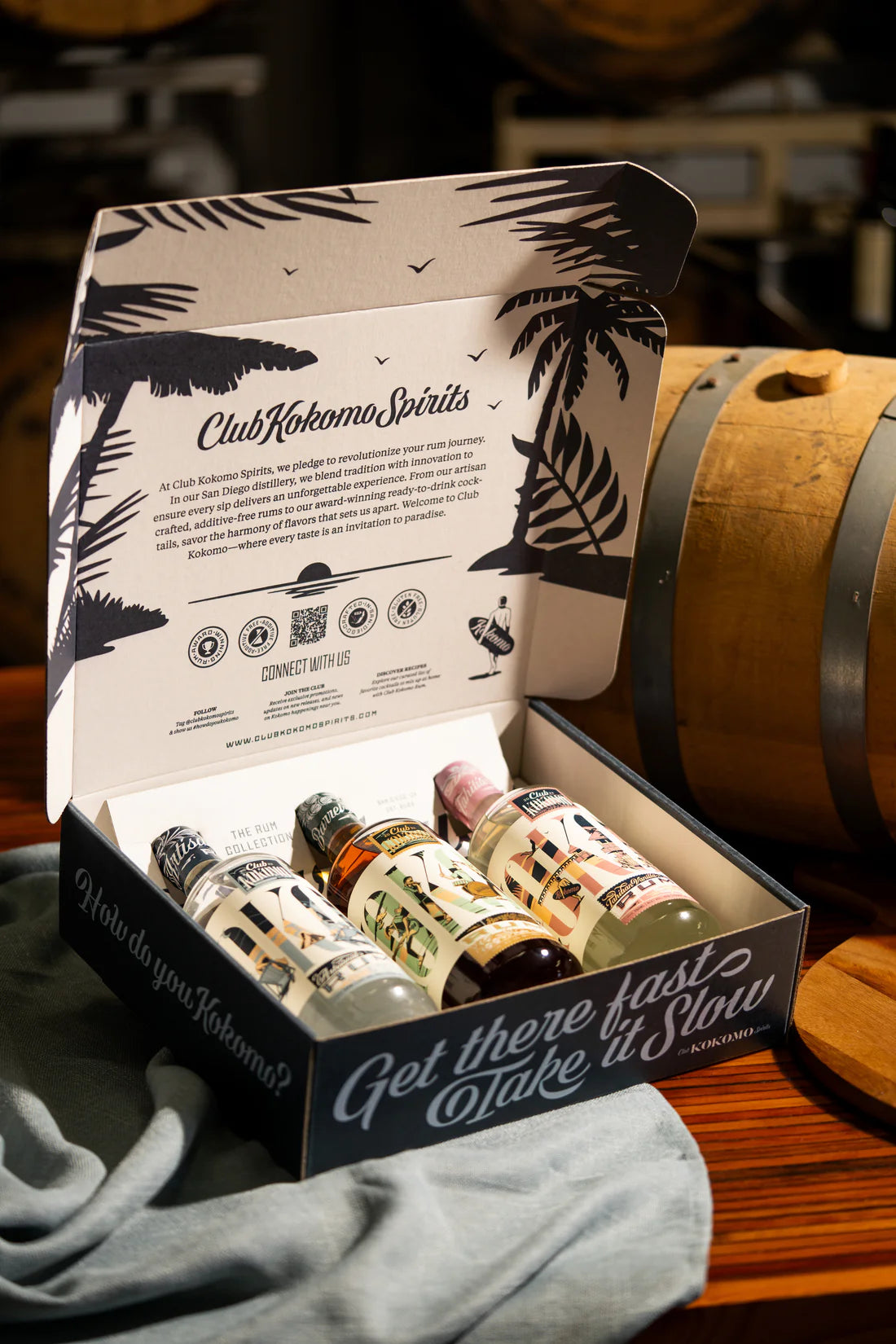 Club Kokomo Gift Box: The Rum Trio